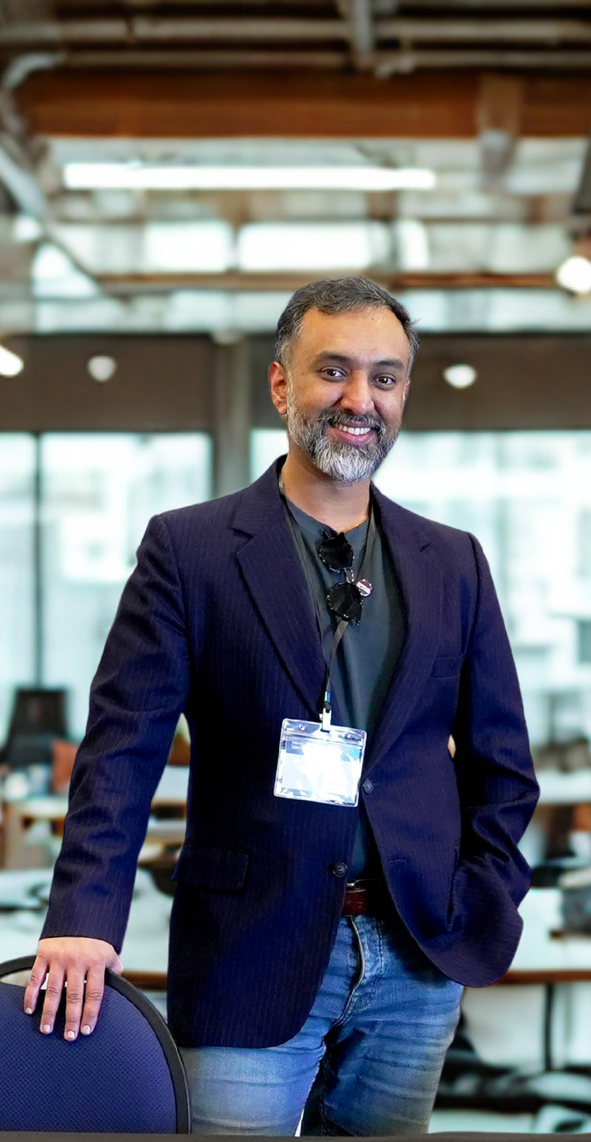 Dr. Avi Sheshachalam, Founder and Principal Consultant of Calm Growth Studio Ltd, Edmonton Alberta